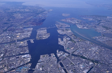 Photo: Overview of The Port of Nagoya