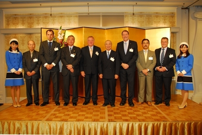 Photo: representatives from both the Port of Nagoya and Sydney Ports Corporation