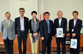 delegation from the China Ports and Harbours Association