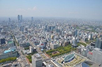 图片:名古屋市中心荣地区