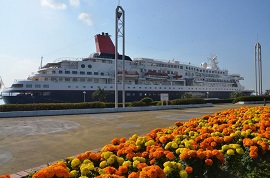 Nippon Maru at Garden Pier