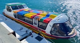 Picture of the new water bus, Super Comet